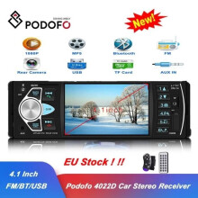 Autoradio stereo PRUMYA Bluetooth - Localizzatore auto - Lettore MP3 - Assistente vocale - Luci colorate