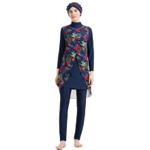 Burkini - Costume da bagno musulmano da donna - Copertura completa - Blu navy