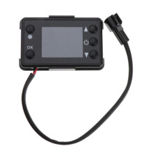 Monitor LCD universale da 12 V per camion, riscaldatore ad aria/diesel, interruttore di parcheggio, compatto - Conforme agli standard