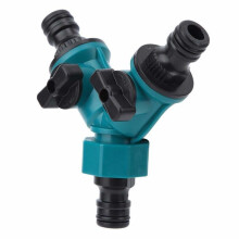 Adattatori a tre vie, adattatore a tre vie, connettore a Y, raccordo per tubo dell'acqua con interruttore