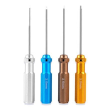 Set di cacciaviti esagonali in nitruro di titanio - ZVD - 4 pezzi 1,5 mm-2 mm-2,5 mm-3,0 mm