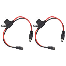 Schwere 14AWG-Stromverlängerungsleitung, 40 cm, mit-2 Packung