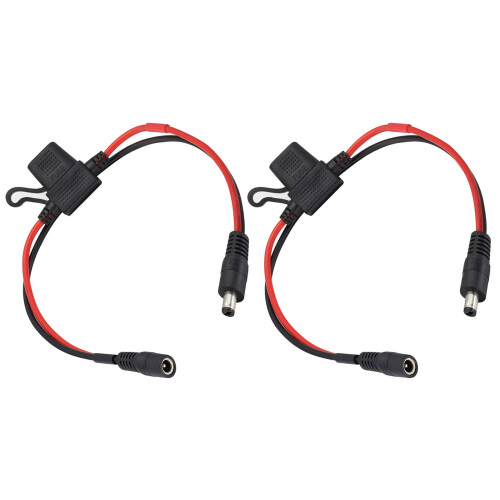 Schwere 14AWG-Stromverlängerungsleitung, 40 cm, mit-2 Packung