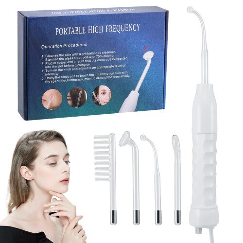 High F-requency Face Wand,Portable High Frequency