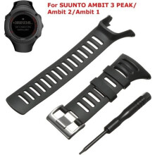 Cinturino in gomma + cacciavite per SUUNTO AMBIT 3 PEAK/Ambit 2/Ambit 1