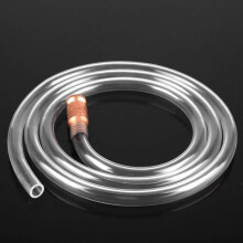 Tubo flessibile antistatico in PVC da 1,8 metri per il trasferimento di liquidi (gas/carburante/acqua). Tubo a sifone per il trasferimento
