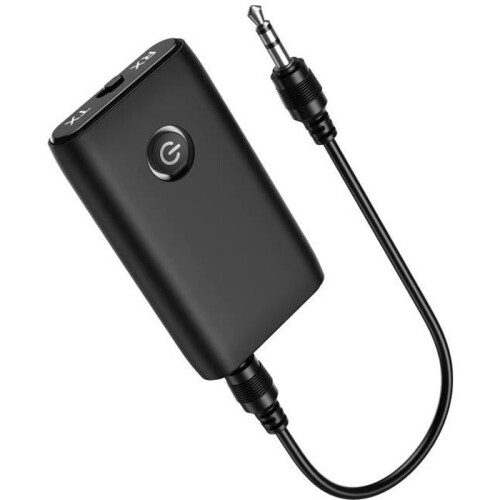 Trasmettitore wireless Bluetooth 5.0, adattatore Bluetooth Aux, ricevitore e trasmettitore Bluetooth 2 in 1