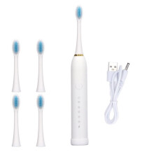 Spazzolino elettrico ricaricabile ZRONE, impermeabile IPX7, 6 modalità, automatico, con codice VL018