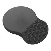 Tapis de souris pour PC, repose-poignet ergonomique,-Noir