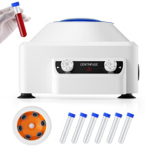Nastopee Lab Centrifuge Machine, 6 x 10ml Laboratory Centrifuge, 300-4000RPM, 1685 x g, 50W, 0-60 Min Timer, 110V/60Hz