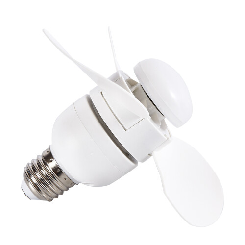 E27 Ceiling Fan Quiet Air Circulation Low Noise Energy-White