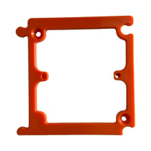 86 Junctions Switches Sockets Bottom Box Slotted-OrangeA