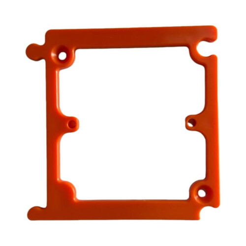 86 Junctions Switches Sockets Bottom Box Slotted-OrangeA