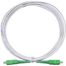 Cavo in fibra ottica - Bouygues - 10 m - da SC/APC a SC/APC - Grigio - Compatibile con SFR