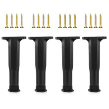 4-delige verstelbare bedcentrumsteunpoten-19 cm tot 34 cm