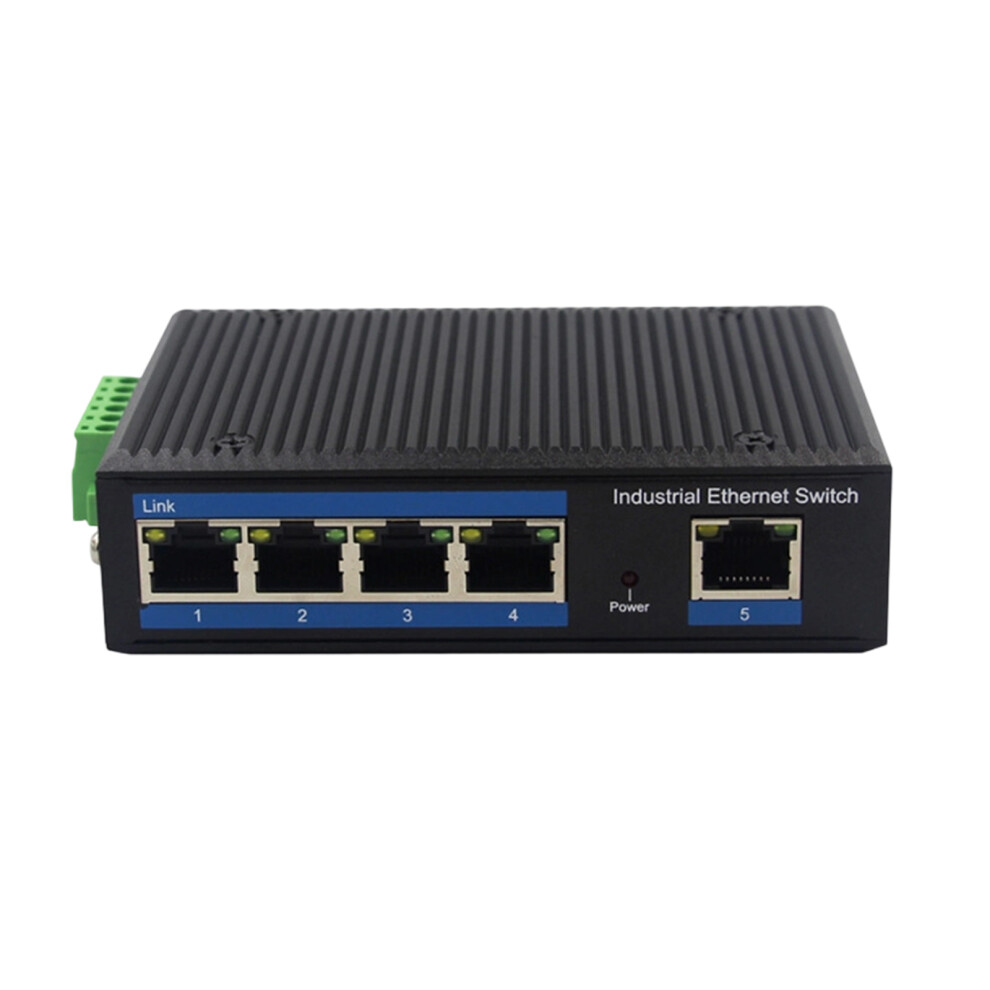 5 Port Gigabit Ethernet Switcher With Industrial Protections And 7704001189582