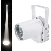 Faretti puntiformi, faretto LED da 3W, fascio luminoso bianco, luce puntiforme, sfere a specchio, lampada effetto discoteca DJ A100
