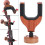 Cikonielf Wooden Guitar Wall Mount, Wall-Mounted Guitar Hanger, Solid Wood Base, Hook Body 1