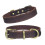 Qianruida Genuine Leather Dog Collar Adjustable Leather Collars – M 1