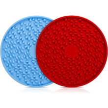 Dog lick mat with suction cups, silicone lick mat, pet food, bath, grooming and training