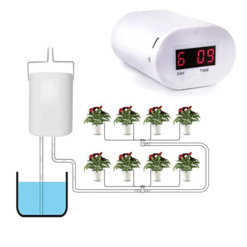 Automatic flower watering machine, home drip irrigation system for flowering plants, garden tools