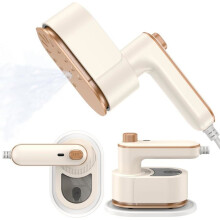 Garment Steamer, Steam Iron, Portable Travel Steam Iron, 180 Foldable Mini Steam Iron, Fast 30S, Steam