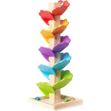 Educational Learning Toy - ZGEER - Tree - Marble Run - Natural Wood