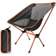 Camping Chair, Portable Lightweight Folding Camping Chair for Backpacking/Hiking/Picnics/Fishing/Gardening, Maximum Load 150 kg
