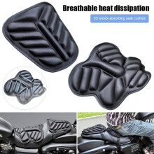 Motorcycle seat cushion - QINGQUE - One Size - Breathable - Non-slip - Optimal comfort