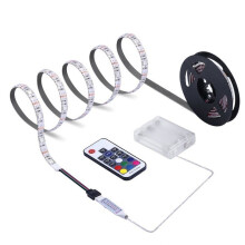 LED strip - Sinzau 2m LED strip light, battery-operated, 17-key remote control, DIY indoor and outdoor decoration