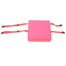 SALALIS Play Mat Removable and Adjustable Dining Chair Booster Cushion for Baby (Red)