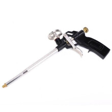 Foam gun, expandable polyurethane caulking gun with PTFE non-stick coating, 0.6 cm nozzle