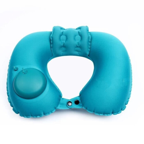 Inflatable Travel Pillow, Ergonomic Memory Foam