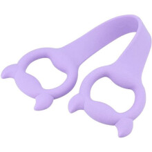 Fitness Elastic Band, Multifunctional Latin Training Resistance Bands for Yoga and Stretch (Purple)