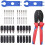 Solar Panel PV Cable Crimper MC4 Wire Stripper Male Connector with Crimping Tool Female Connector Spanner Wrench 1
