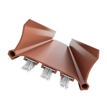 Door Draft Stopper Seal Strips for Exterior & Interior-Brown