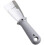 Ice scraper for refrigerator and freezer, small stainless steel scraper with handle, grey 1