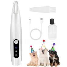 Improved dog paw clipper, 9mm (approx. 1/3") mini blade, rechargeable Type C pet clipper