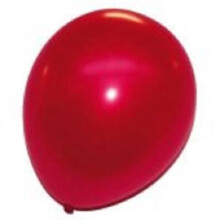 Pack of 100 metallic pearlescent red balloons, 100% latex - 30 cm, for birthdays, parties, and weddings - High quality