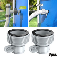 Intex Pool Hose Adapter - 2 Pack - Pump Accessory - 1.25" to 1.5"