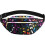 Waist bag - AMOUNE - Waterproof - PU leather - 3 compartments - Black 1