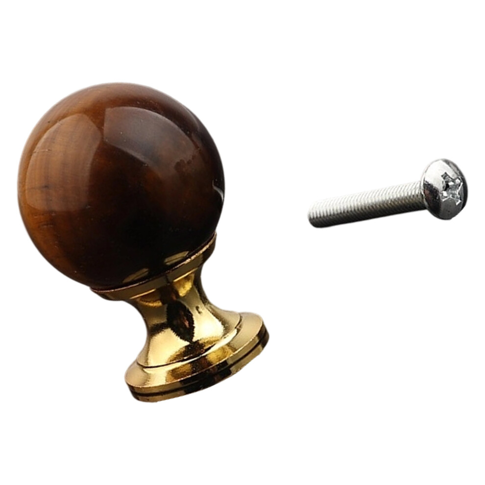 Drawer Pulls Dressers Knob Cupboard Handle Simple-Brown Color 7704001188943