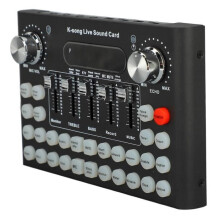 Sound Mixer - SURENHAP - Compact 820 mAh - 18 Special Effects Buttons - Bluetooth 5.0 - Multilingual