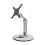 Foldable Desktop Computer Monitor Mount Stand-Silver Base 155mm 1