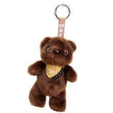 Sturdy Plush Keychain With Lovely Animal Designs Great-bear