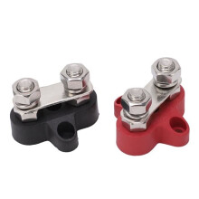 Battery terminal block M8 battery terminal post connector kit negative positive DC 12V 24V electronic connector