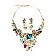 Sophisticated Floral Theme Jewelry Collection Including-Color