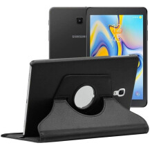 Rotating faux leather case for Samsung Galaxy Tab A (2018) 10.5 SM-T590 SM-T595 - Black - Yuan Yuan brand