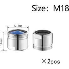 Filtr do wody z kranu, kompatybilny z kranami 18 mm, z gwintowanym przyłączem perlatora M18, umożliwiającym łatwą instalację