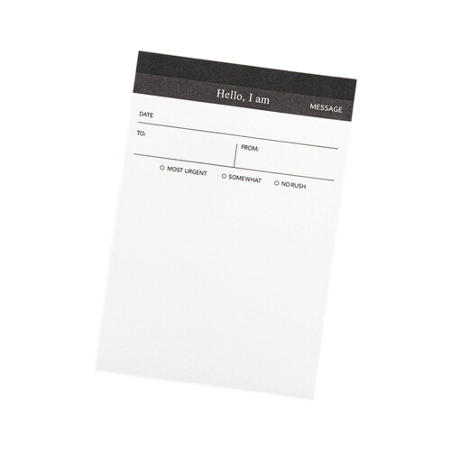 5Pcs Pocket Size Paper Notepads 50Sheets Each Business-message